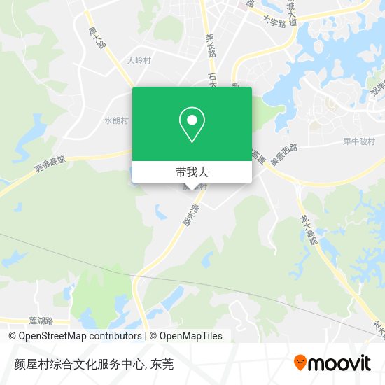 颜屋村综合文化服务中心地图