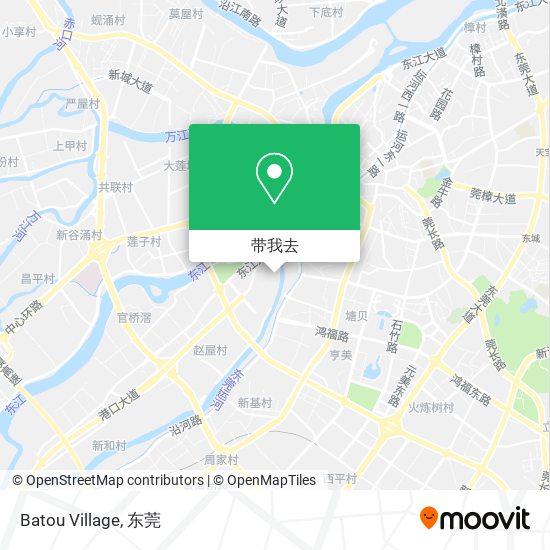Batou Village地图