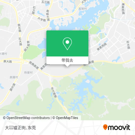 大冚墟正街地图