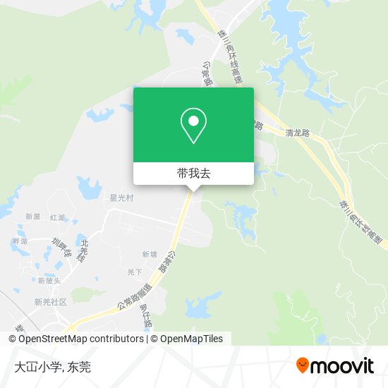 大冚小学地图