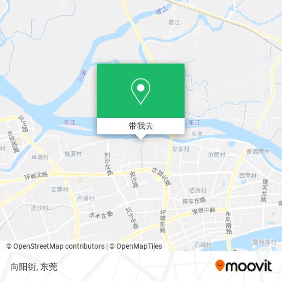 向阳街地图