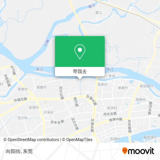 向阳街地图