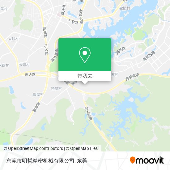 东莞市明哲精密机械有限公司地图