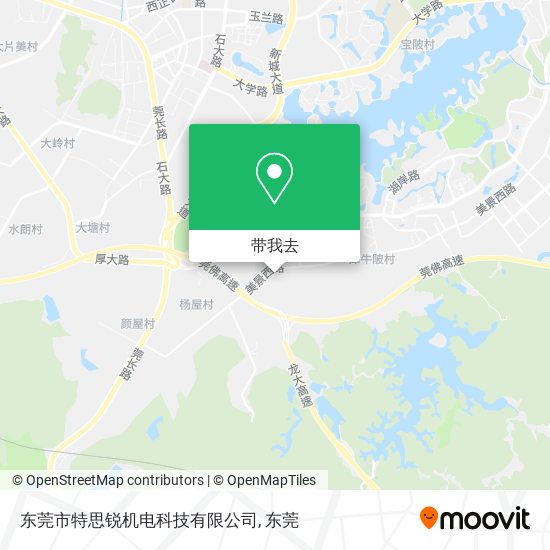 东莞市特思锐机电科技有限公司地图