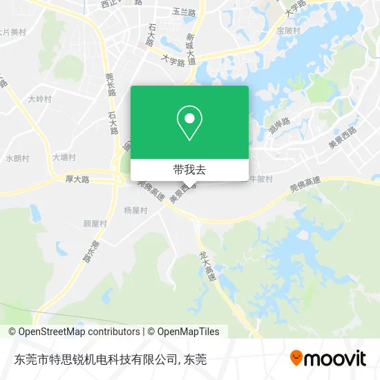 东莞市特思锐机电科技有限公司地图