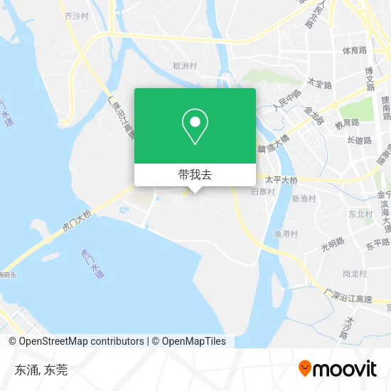 东涌地图