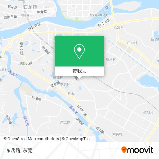东岳路地图