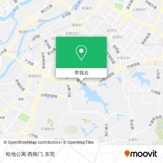 蛤地公寓-西南门地图
