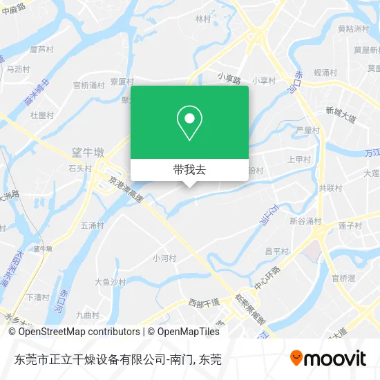 东莞市正立干燥设备有限公司-南门地图