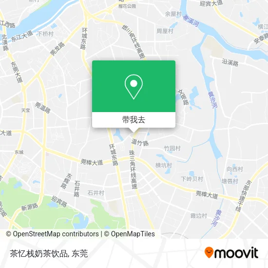 茶忆栈奶茶饮品地图