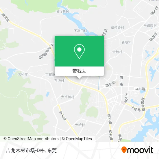 吉龙木材市场-D栋地图