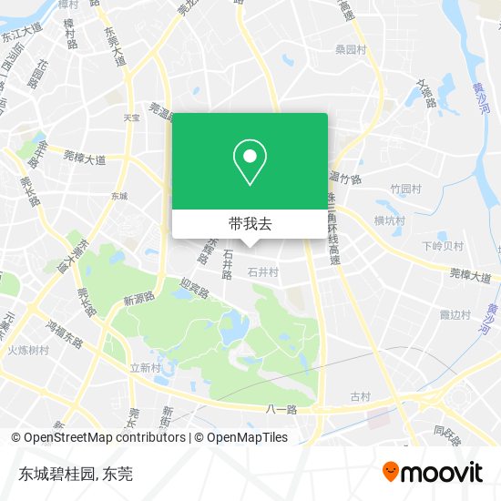 东城碧桂园地图