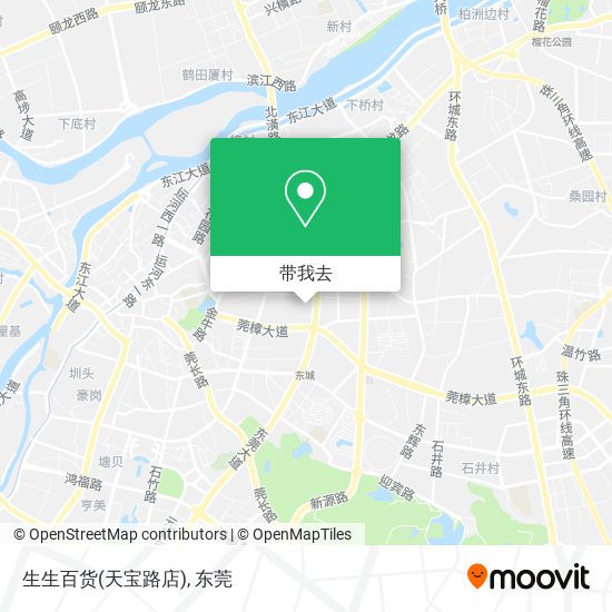 生生百货(天宝路店)地图