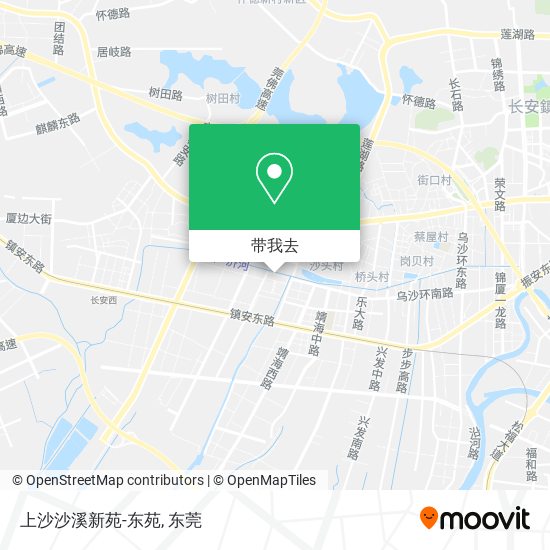 上沙沙溪新苑-东苑地图