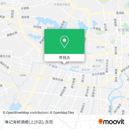 琳记海鲜酒楼(上沙店)地图