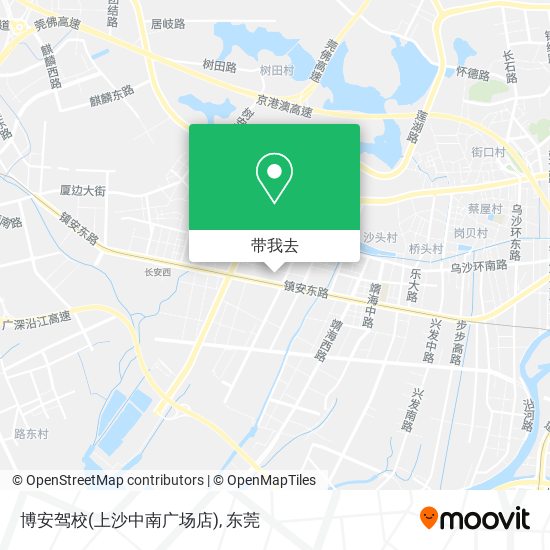 博安驾校(上沙中南广场店)地图