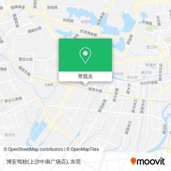 博安驾校(上沙中南广场店)地图