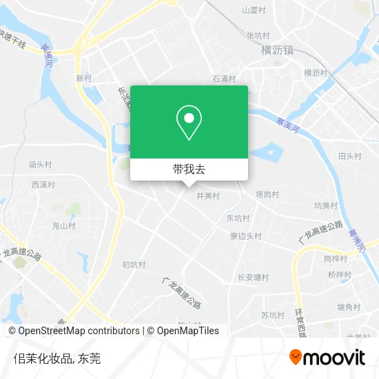 佀茉化妆品地图