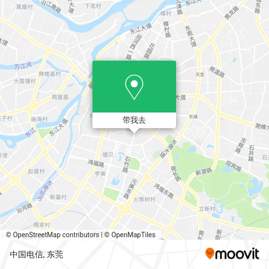中国电信地图