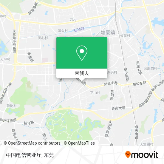 中国电信营业厅地图