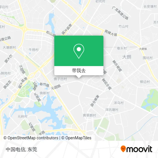 中国电信地图