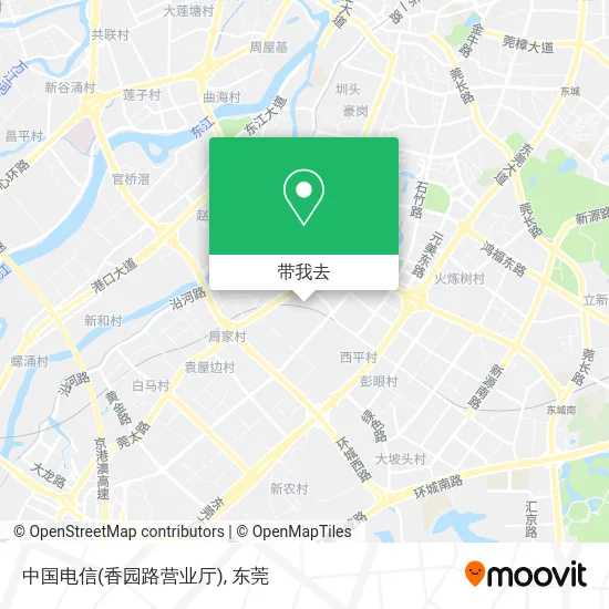 中国电信(香园路营业厅)地图