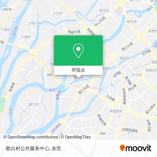 蔡白村公共服务中心地图