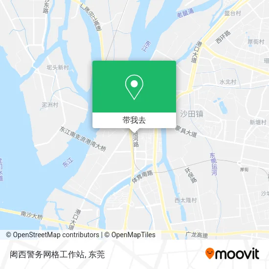 阇西警务网格工作站地图