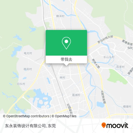 东永装饰设计有限公司地图