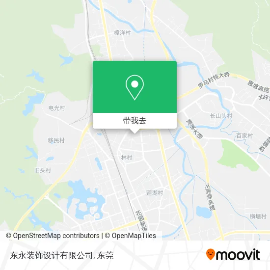 东永装饰设计有限公司地图