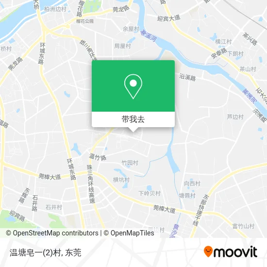 温塘皂一(2)村地图