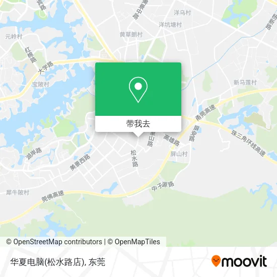 华夏电脑(松水路店)地图