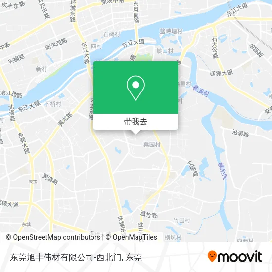 东莞旭丰伟材有限公司-西北门地图