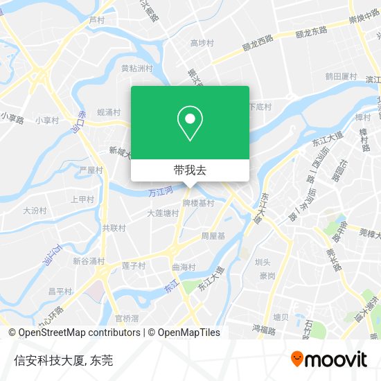 信安科技大厦地图