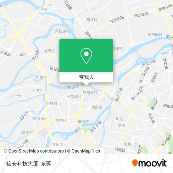 信安科技大厦地图