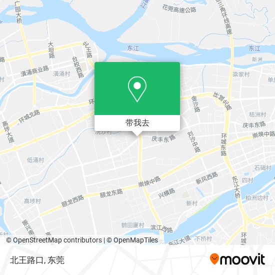 北王路口地图