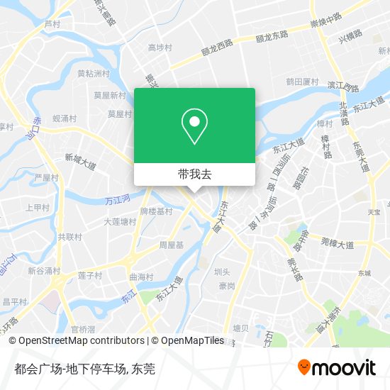 都会广场-地下停车场地图