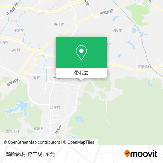 鸡啼岗村-停车场地图