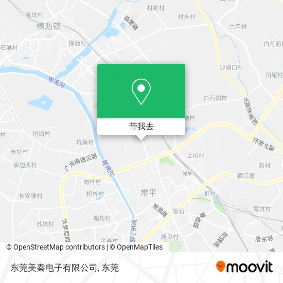 东莞美秦电子有限公司地图