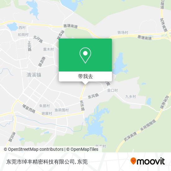 东莞市绰丰精密科技有限公司地图