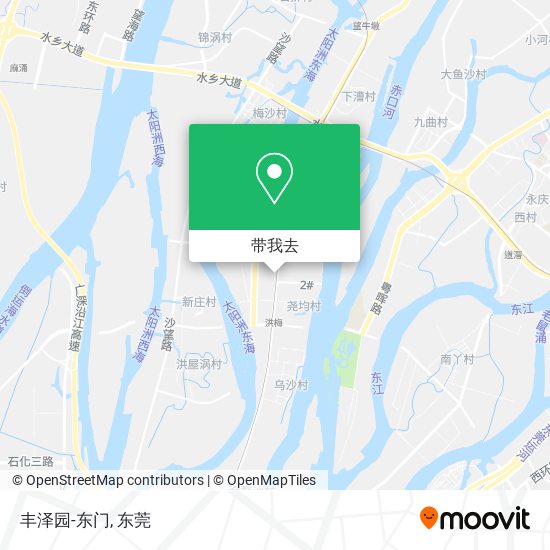 丰泽园-东门地图