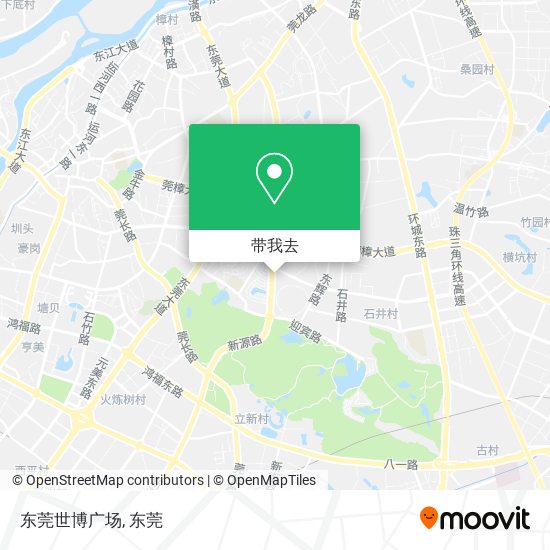 东莞世博广场地图