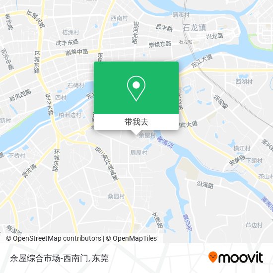 余屋综合市场-西南门地图