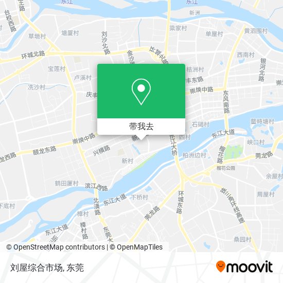 刘屋综合市场地图