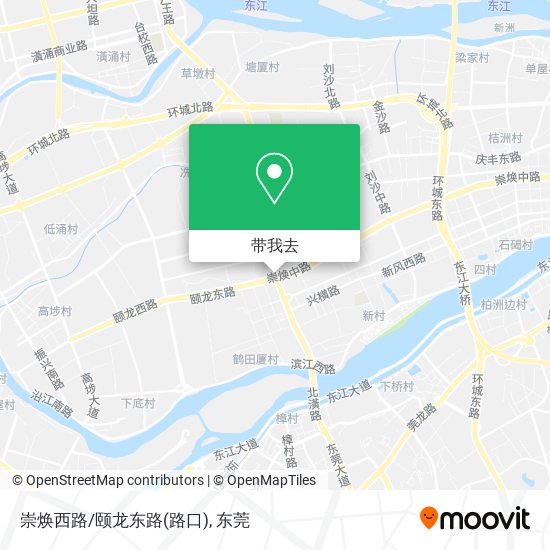 崇焕西路/颐龙东路(路口)地图