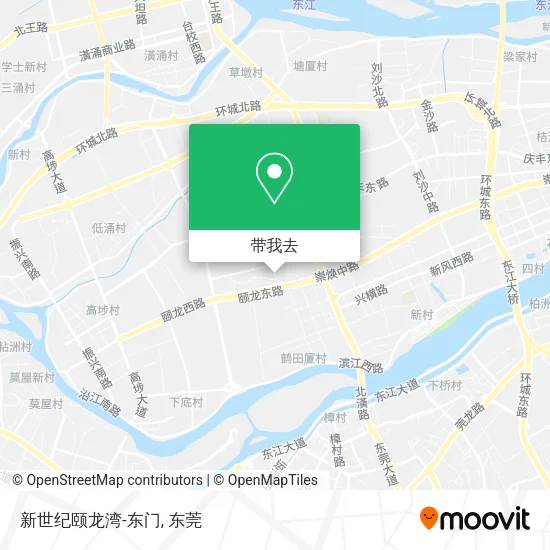 新世纪颐龙湾-东门地图