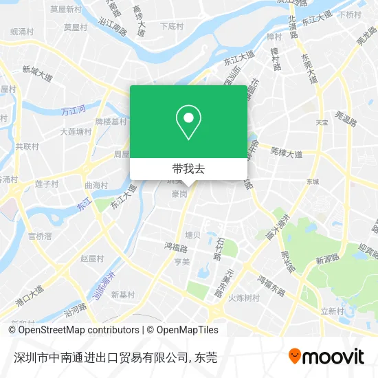 深圳市中南通进出口贸易有限公司地图