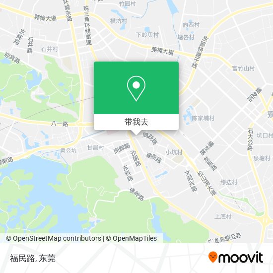 福民路地图