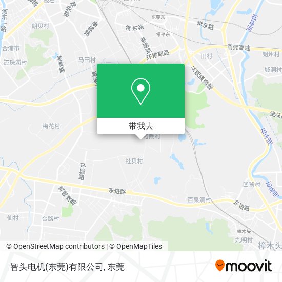 智头电机(东莞)有限公司地图