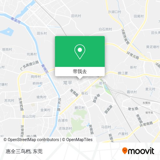 惠全三鸟档地图